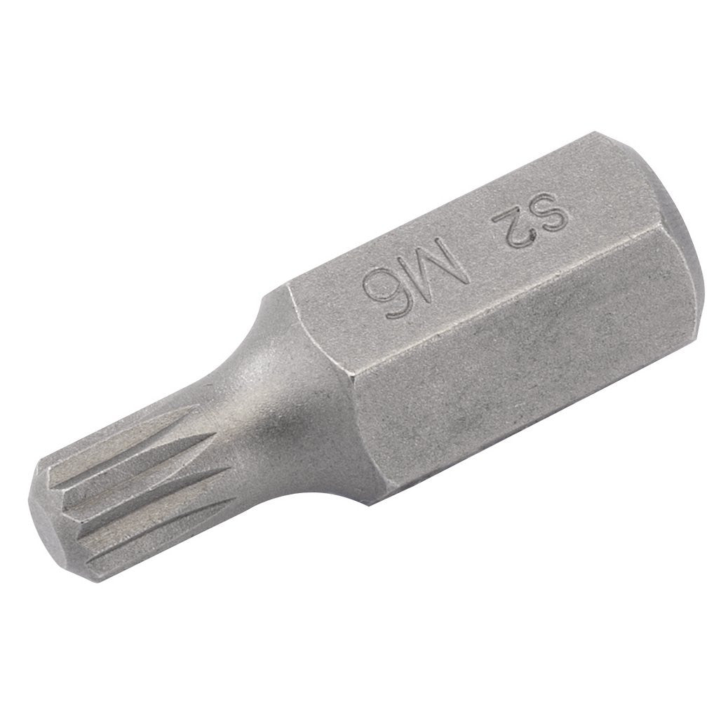 Draper Expert Spline 10mm Insert Bit for Mechanics Bit Sets, M6 x 30mm  33340