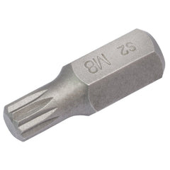 Draper Expert Spline 10mm Insert Bit for Mechanics Bit Sets, M8 x 30mm  33341