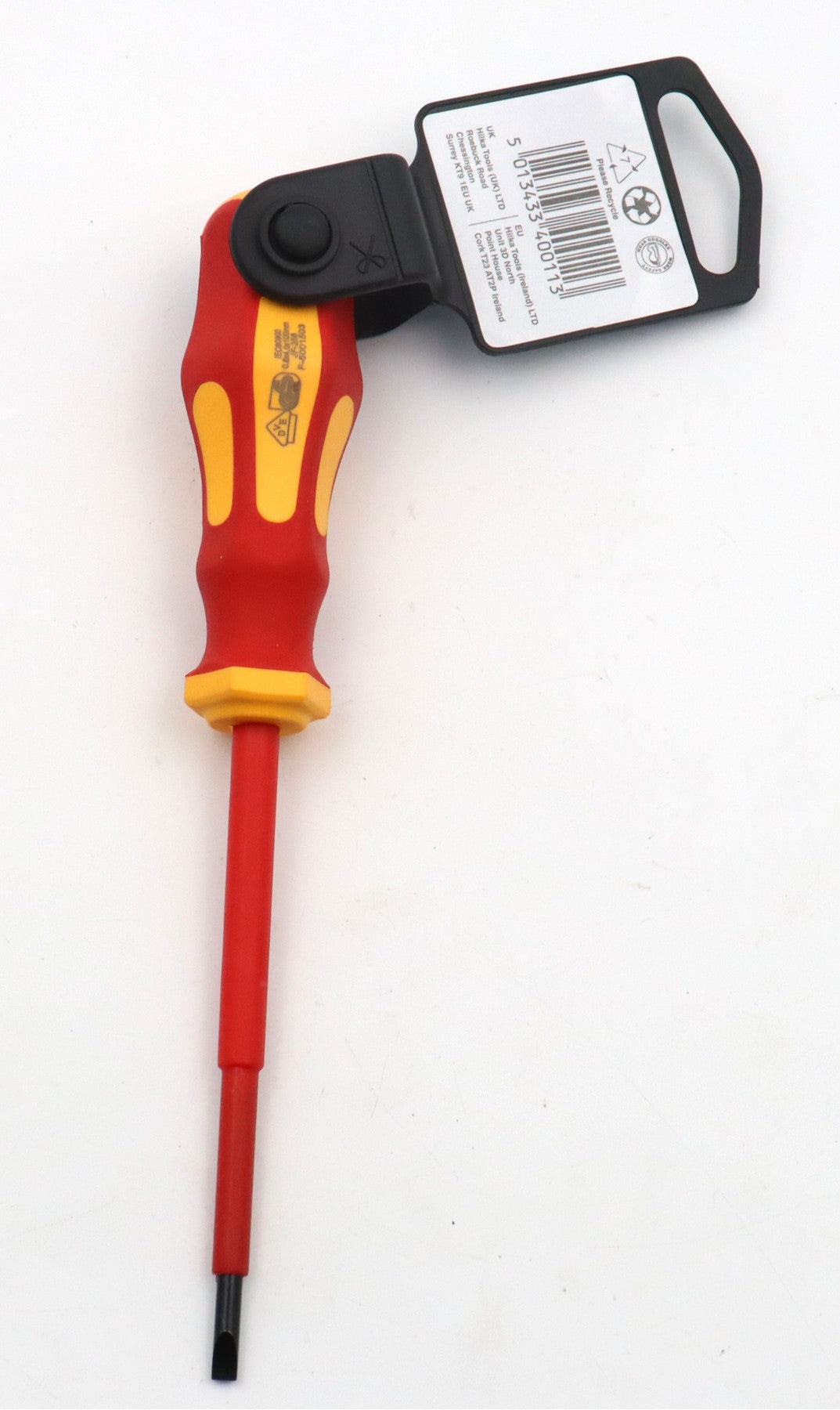 Hilka 100mm x 4mm VDE Screwdriver Insulated 33400100