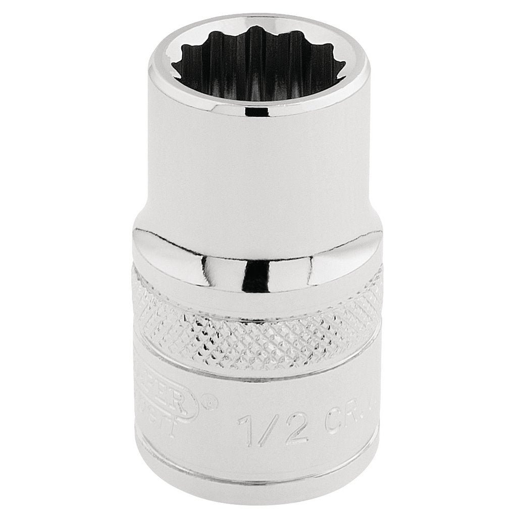 Draper Expert HI-TORQ® 12 Point Socket, 1/2" Sq. Dr., 1/2"  33608