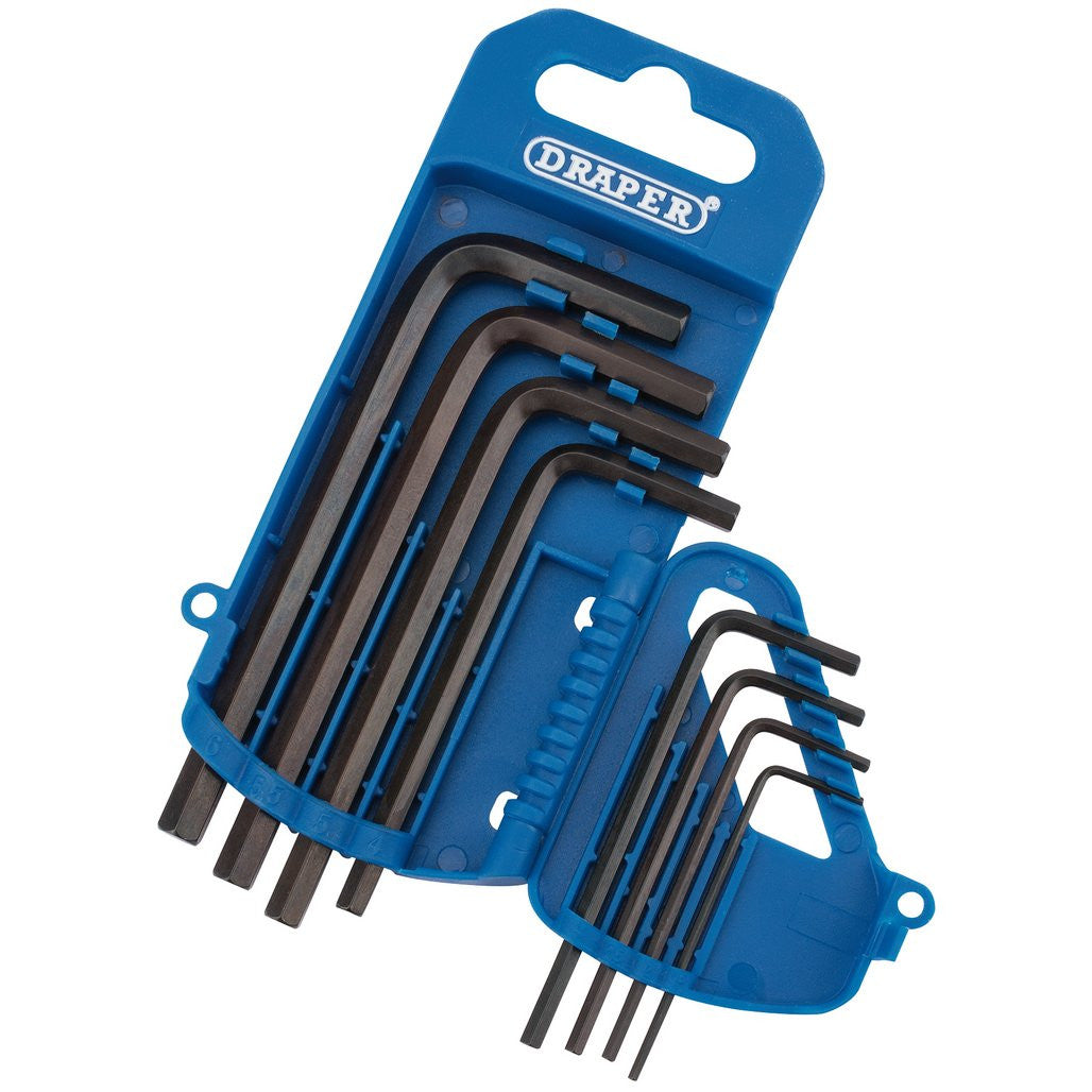 Draper Metric Hexagon Key Set with Storage Holder (8 Piece)  33679