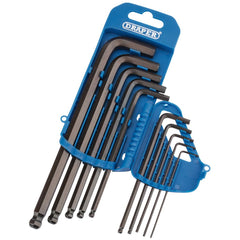 Draper Imperial Hex. and Ball End Hex. Key Set (10 Piece)  33716