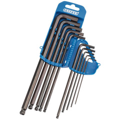 Draper Extra Long Metric Hex. and Ball End Hex. Key Set (10 Piece)  33719
