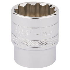 Draper Expert HI-TORQ® 12 Point Socket, 1/2" Sq. Dr., 1 1/8"  33727