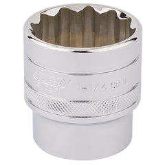 Draper Expert HI-TORQ® 12 Point Socket, 1/2" Sq. Dr., 1 1/4"  33729