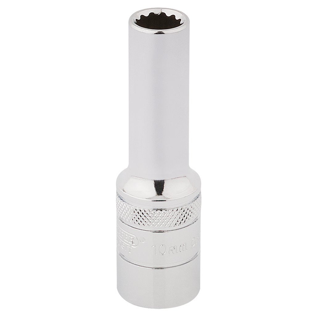 Draper Expert HI-TORQ® 12 Point Deep Socket, 1/2" Sq. Dr., 10mm  33730