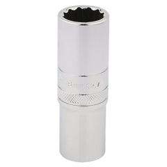 Draper Expert HI-TORQ® 12 Point Deep Socket, 1/2" Sq. Dr., 18mm  33741