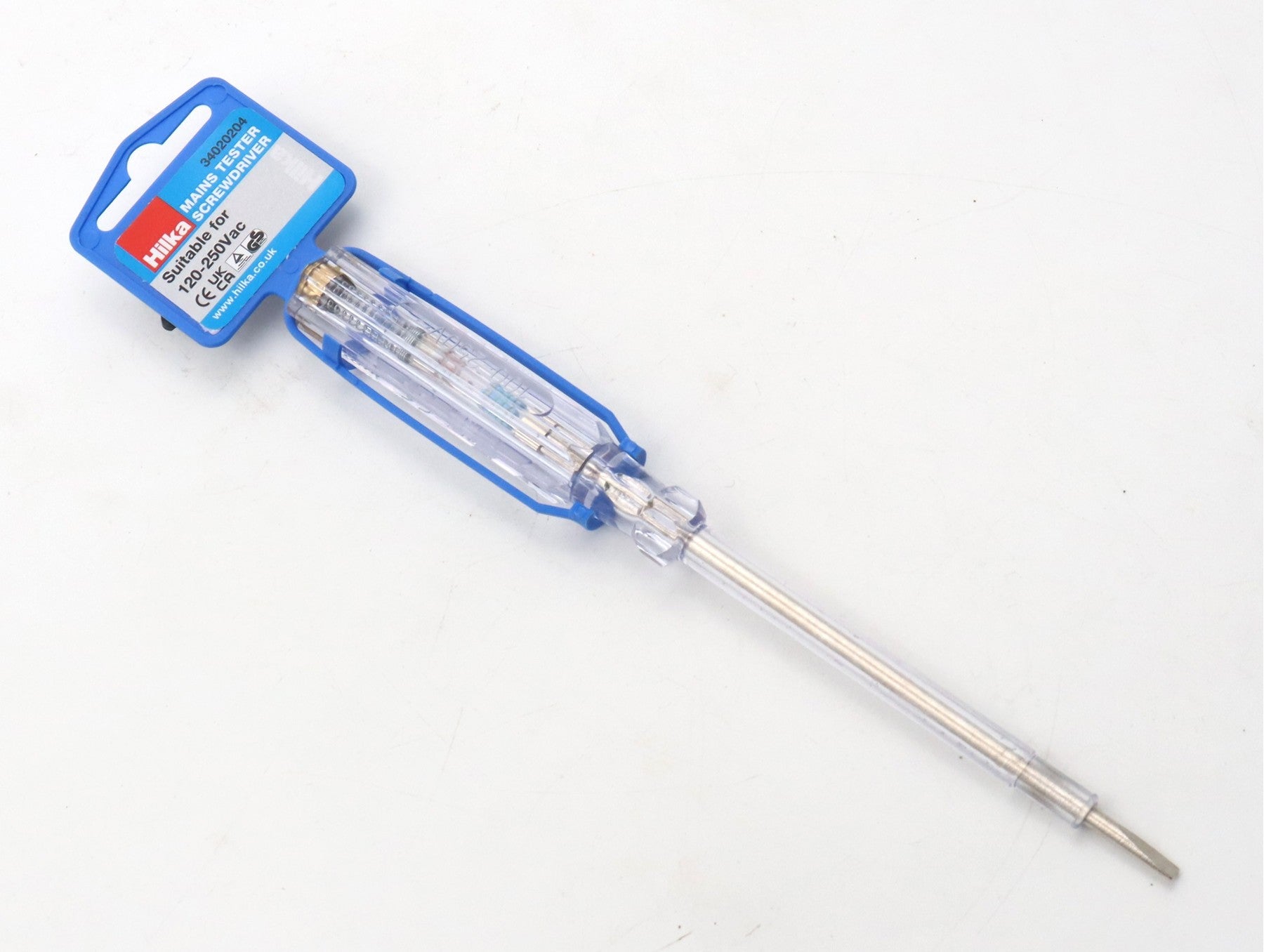 Hilka Large Mains Tester Screwdriver 34020204