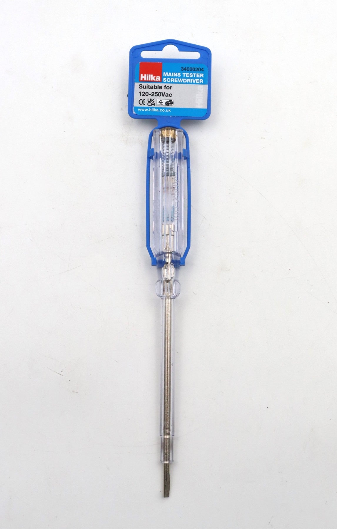 Hilka Large Mains Tester Screwdriver 34020204