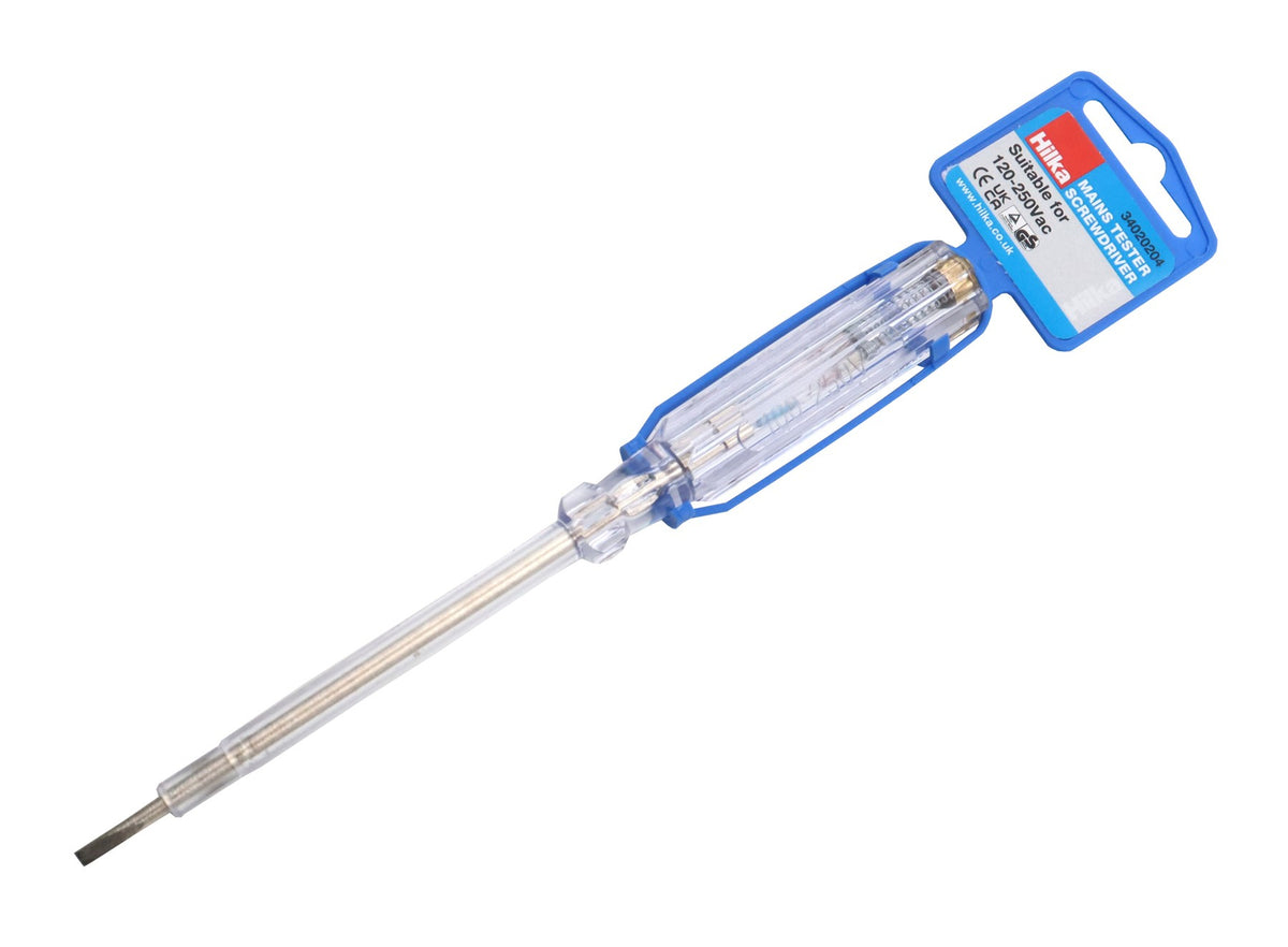 Hilka Large Mains Tester Screwdriver 34020204