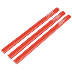 Draper Carpenters Pencils, 174mm (Pack of 3)  34180