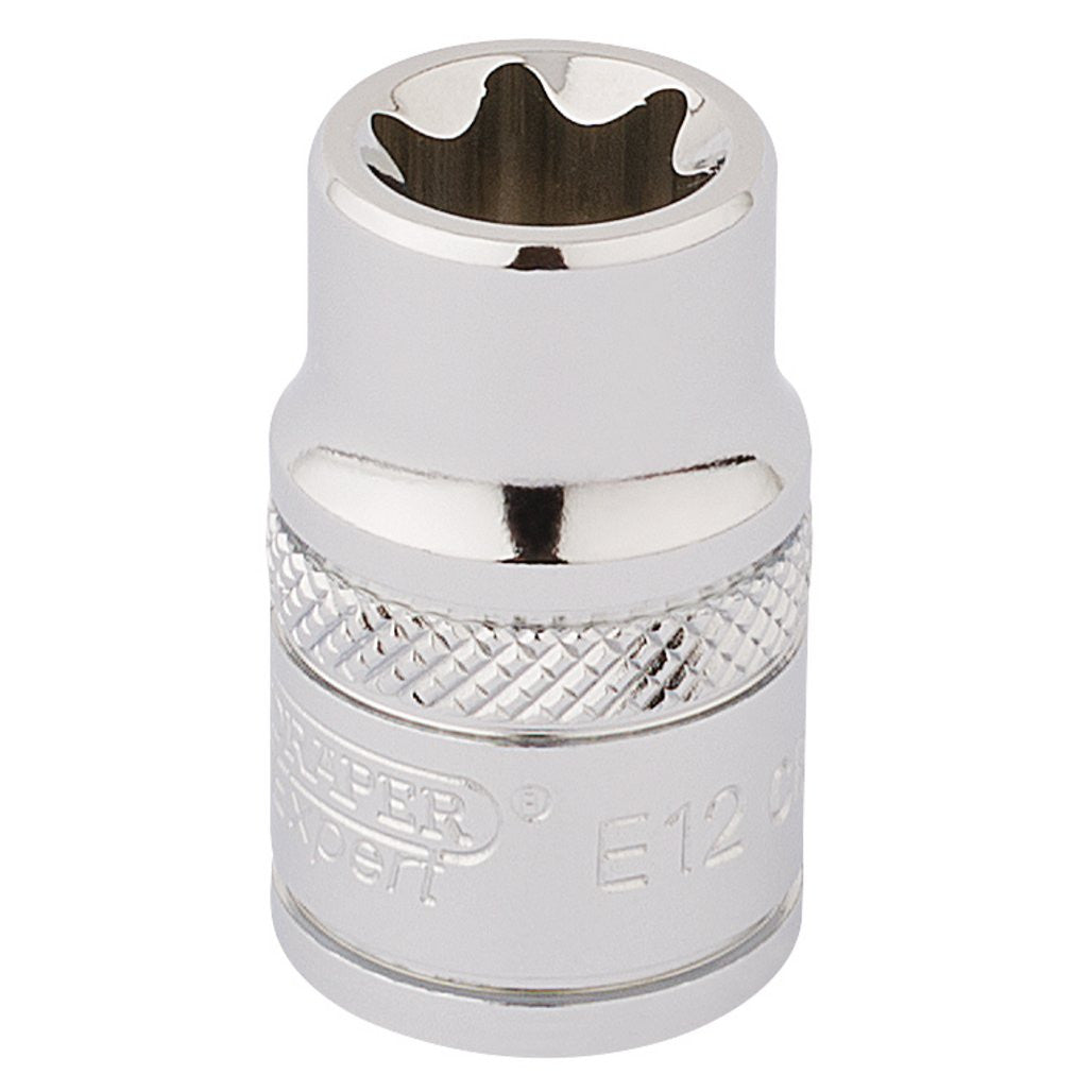 Draper Expert TX-STAR® Socket, 3/8" Sq. Dr., E12  34187