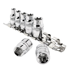 Draper Expert TX-STAR® Socket Set, 1/4" and 3/8" Sq. Dr. (7 Piece)  34412