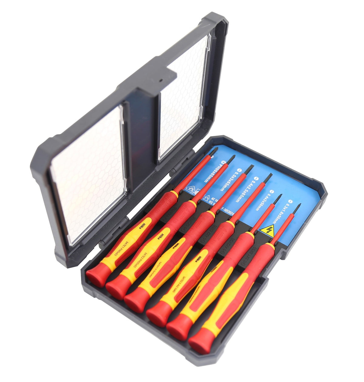 Hilka 6 pce VDE Precision Screwdriver Set 34489058
