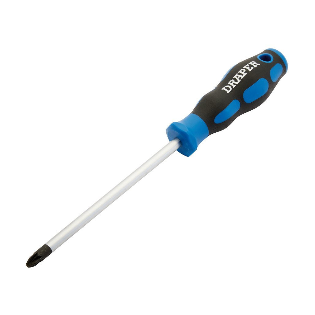 Draper Soft Grip PZ TYPE Screwdriver, No.3 x 150mm  34549