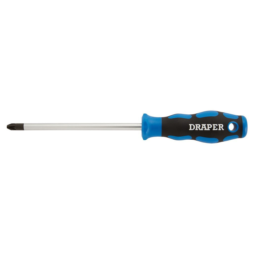 Draper Soft Grip PZ TYPE Screwdriver, No.3 x 150mm  34549