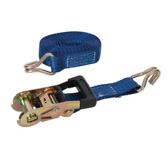 Silverline Rubber-Handled Ratchet Tie Down Strap J-Hook 346857