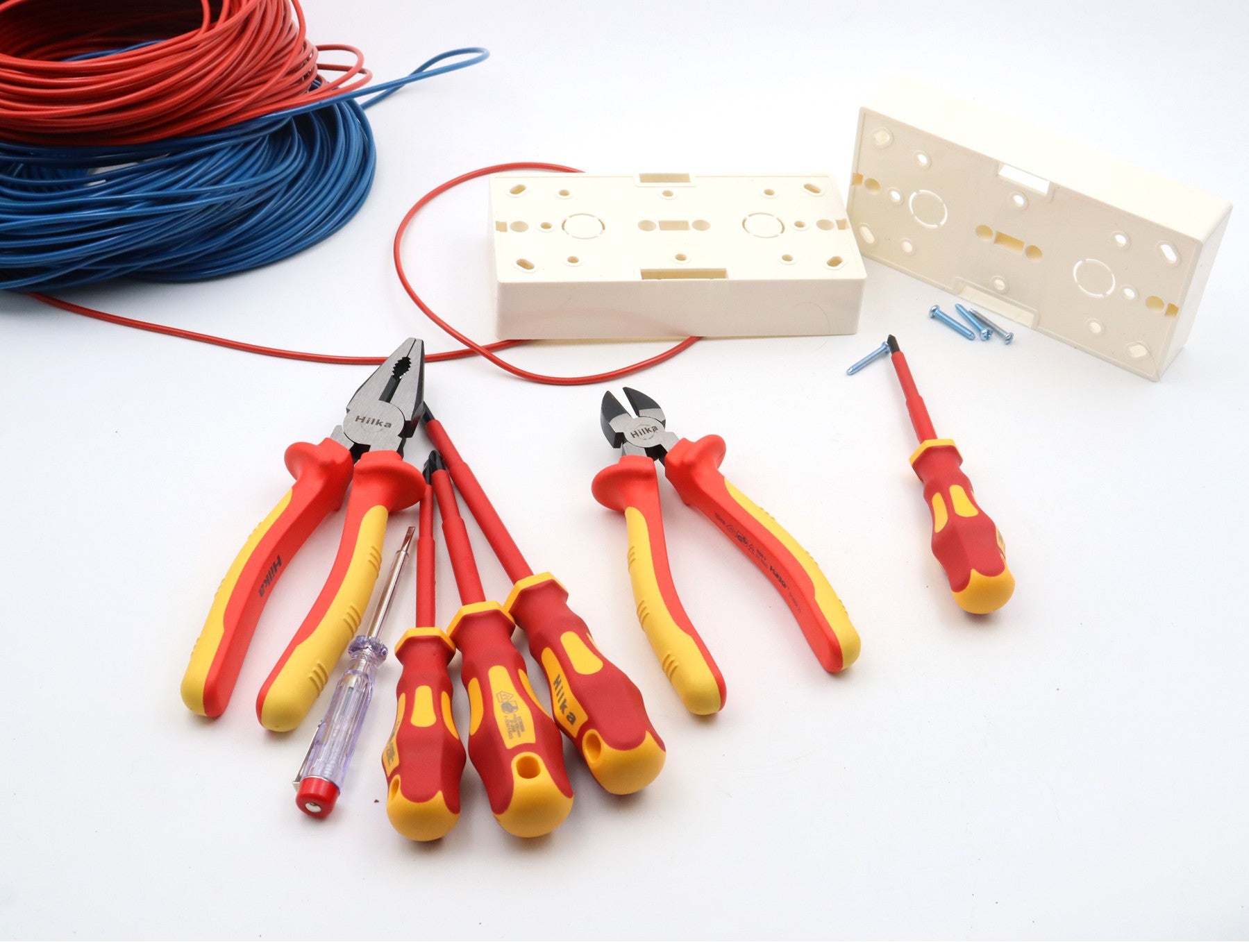 Hilka 11 pce VDE Screwdriver & Pliers Set 34688011