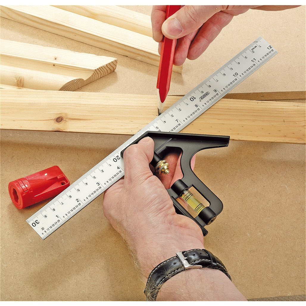 Draper Metric and Imperial Combination Square, 300mm  34703