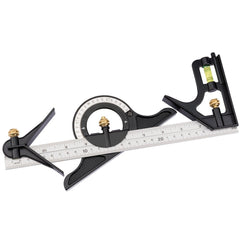 Draper Combination Square with Centre Head and Protractor, 300mm  34704