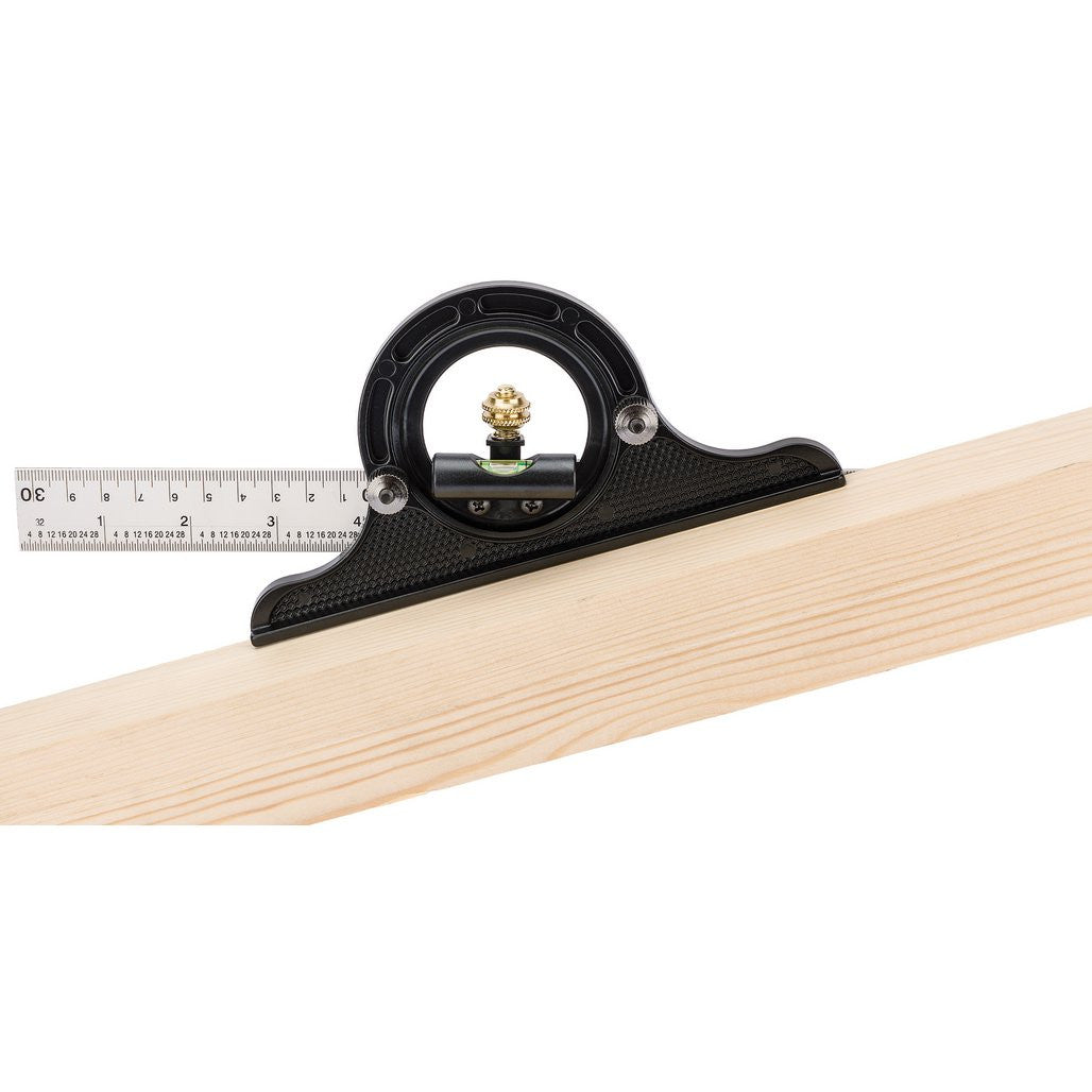 Draper Combination Square with Centre Head and Protractor, 300mm  34704