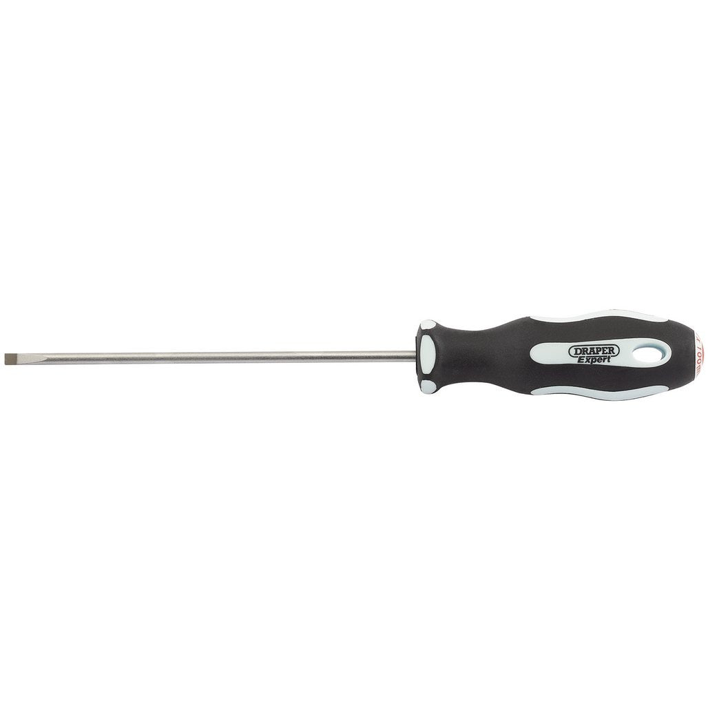 Draper Expert Plain Slot Soft Grip Parallel Tip Screwdriver, 3 x 100mm  34972