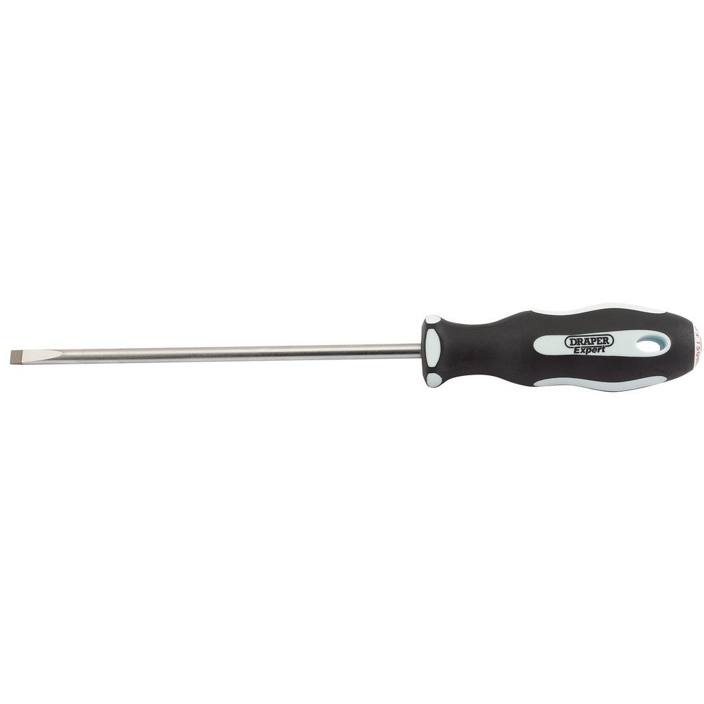 Draper Expert Plain Slot Soft Grip Parallel Tip Screwdriver, 5.5 x 150mm  34974
