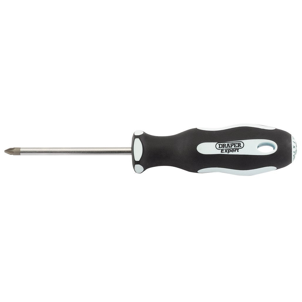 Draper Expert PZ TYPE Soft Grip Screwdriver, No.1 x 75mm  34994