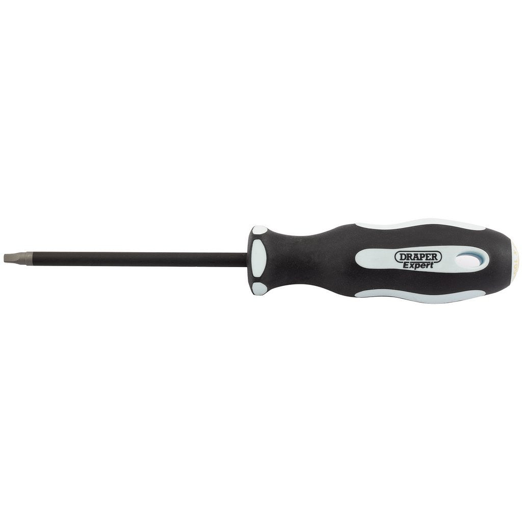 Draper Expert Square Recess Soft Grip Security Screwdriver, S3 x 100mm  35159