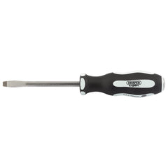 Draper Expert 'Pound Thru' Plain Slot Soft Grip Screwdriver, 6.5 x 100mm  35181