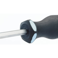 Draper Expert 'Pound Thru' Plain Slot Soft Grip Screwdriver, 6.5 x 100mm  35181