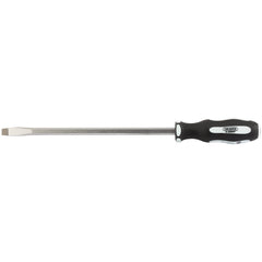 Draper Expert 'Pound Thru' Plain Slot Soft Grip Screwdriver, 10 x 250mm  35186