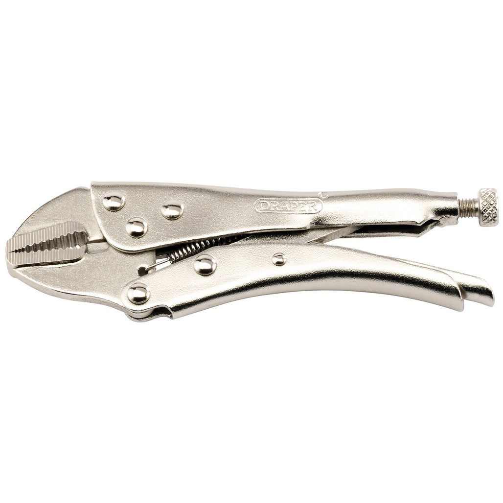 Draper Straight Jaw Self Grip Pliers, 140mm  35370