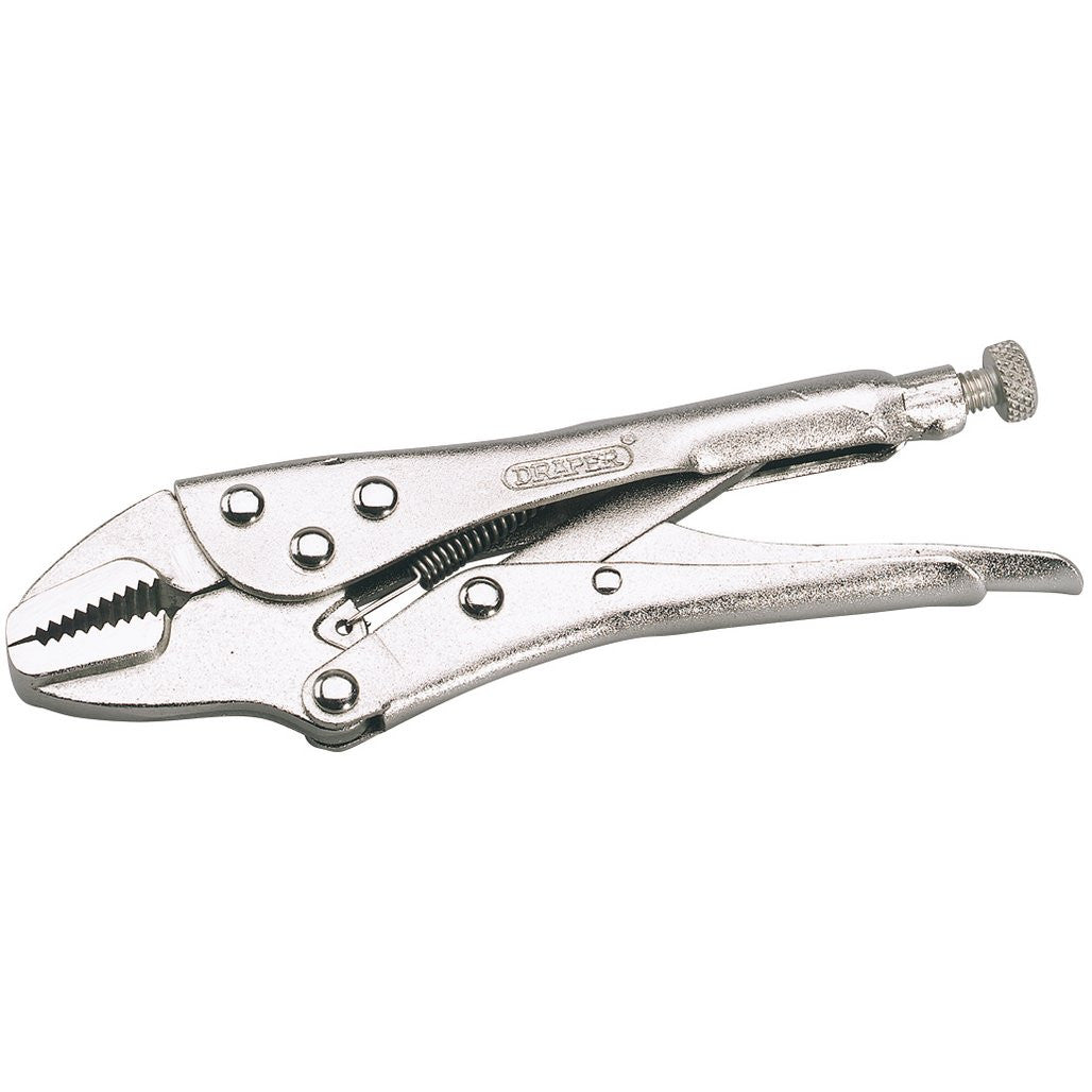Draper Straight Jaw Self Grip Pliers, 190mm  35371
