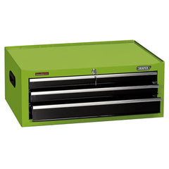 Draper Intermediate Tool Chest, 3 Drawer, 26", Green 35742