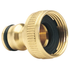 Draper Brass Garden Hose Tap Connector, 3/4"  36198