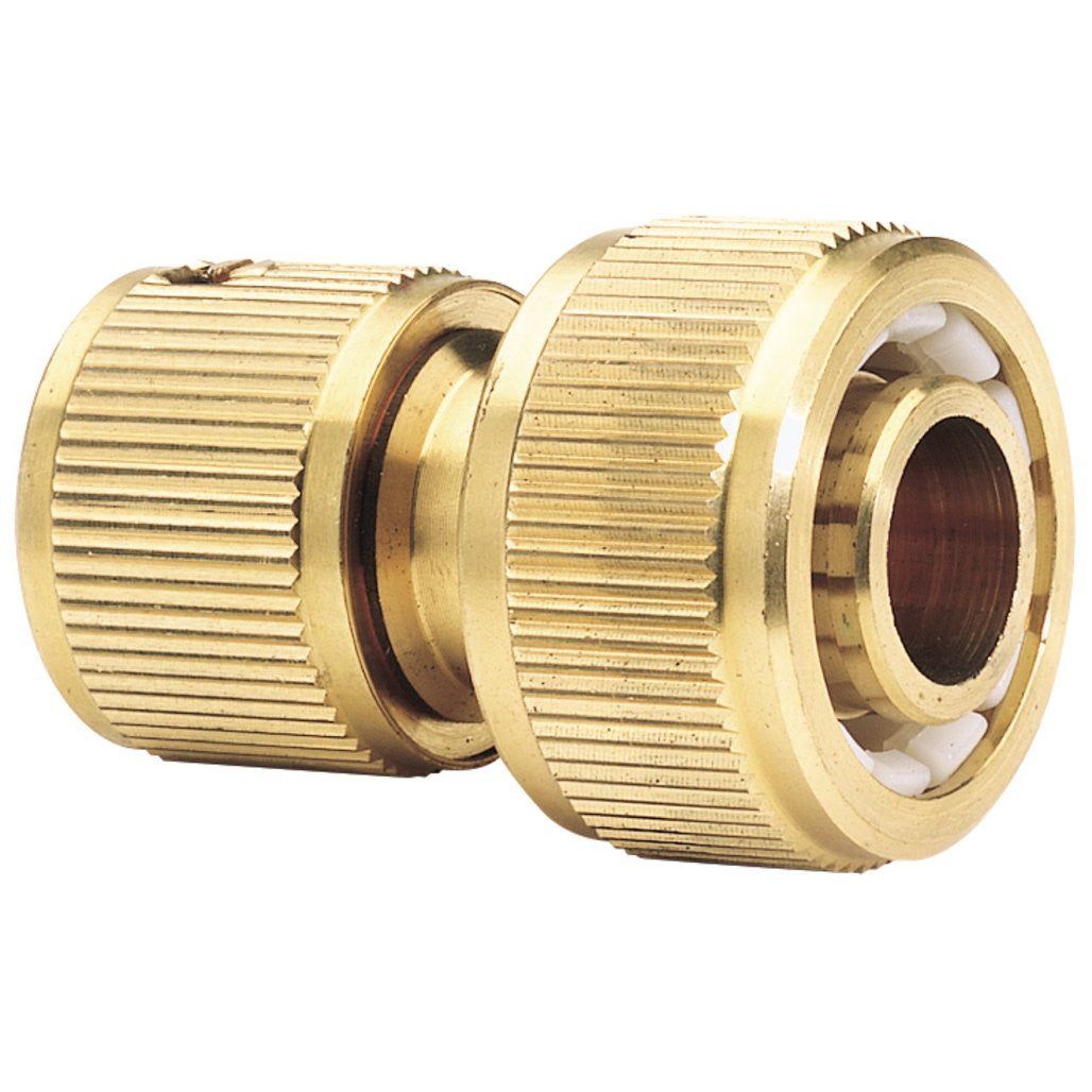 Draper Expert Brass Garden Hose Connector, 3/4"  36201