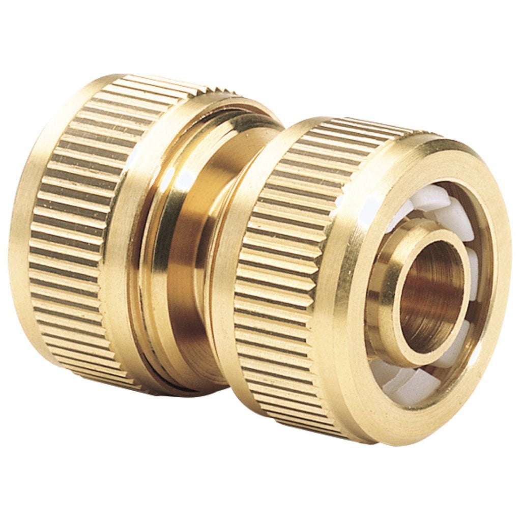 Draper Brass Hose Repair Connector, 1/2"  36203