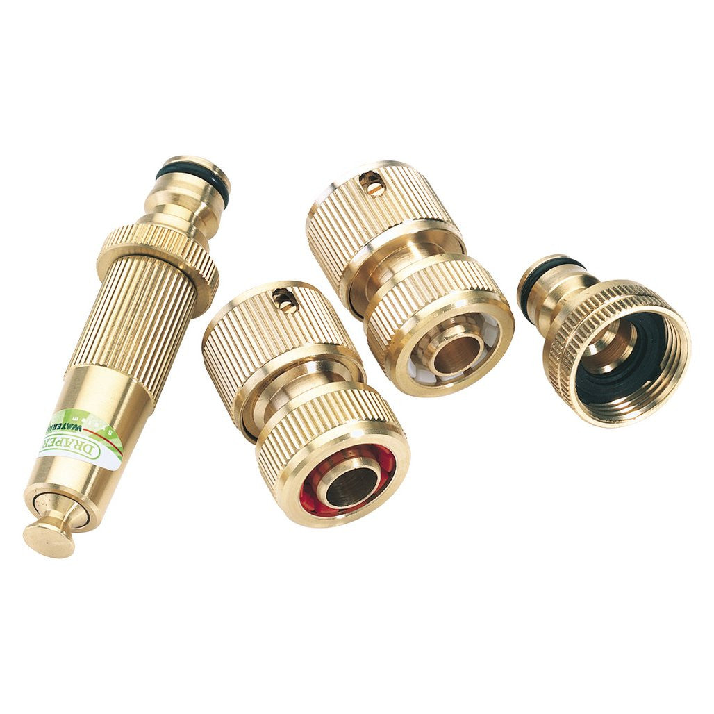 Draper Brass Watering Accessory Set (4 Piece)  36223