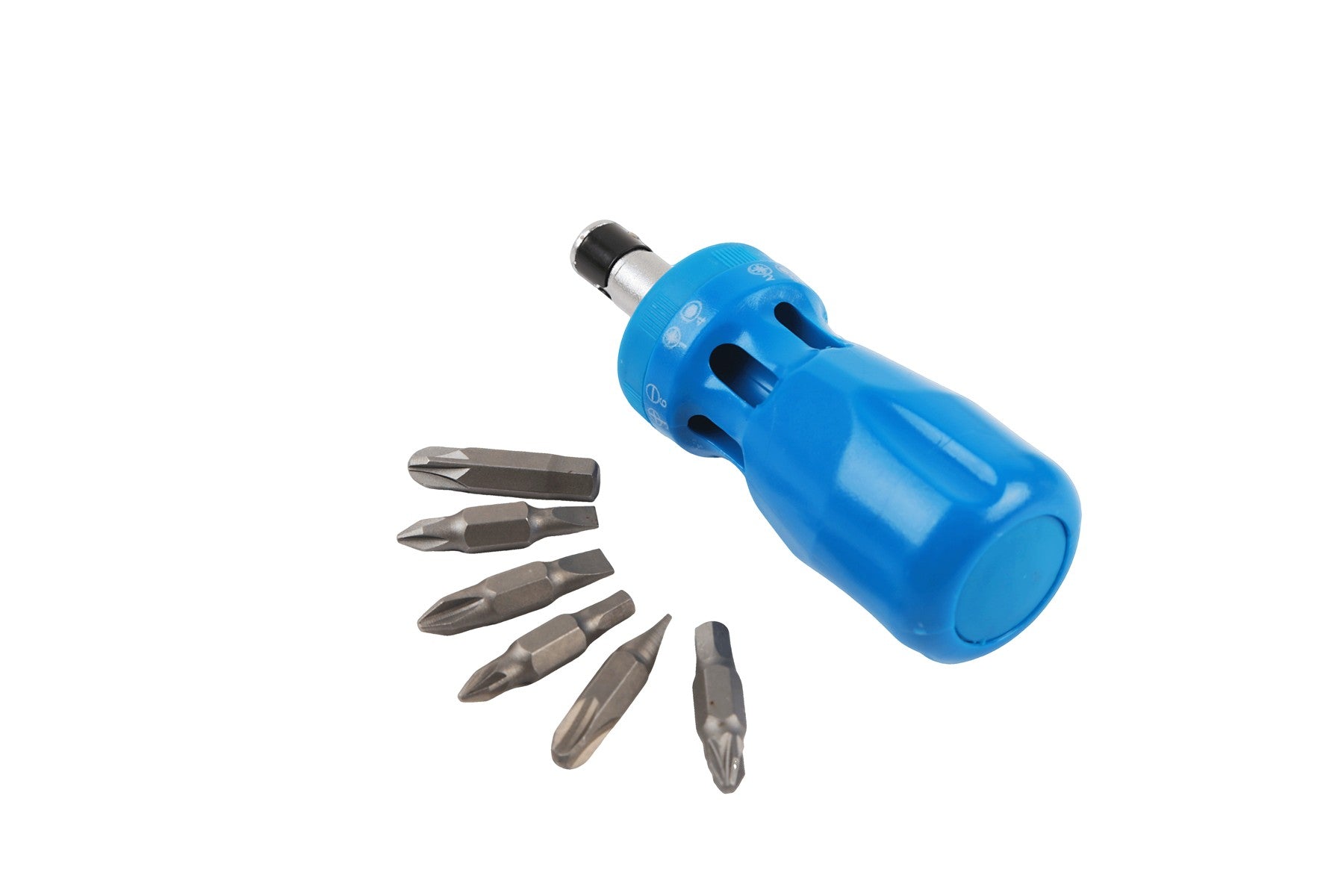 Hilka 12 in 1 Stubby Ratchet Screwdriver 12pce 37012112