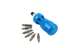 Hilka 12 in 1 Stubby Ratchet Screwdriver 12pce 37012112