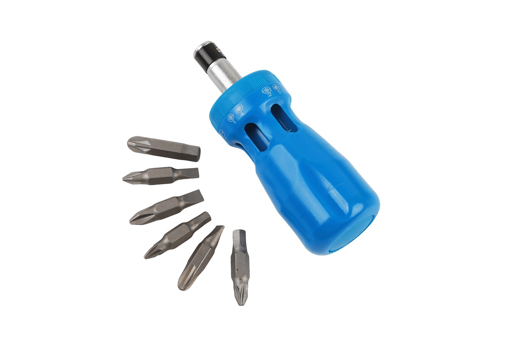 Hilka 12 in 1 Stubby Ratchet Screwdriver 12pce 37012112