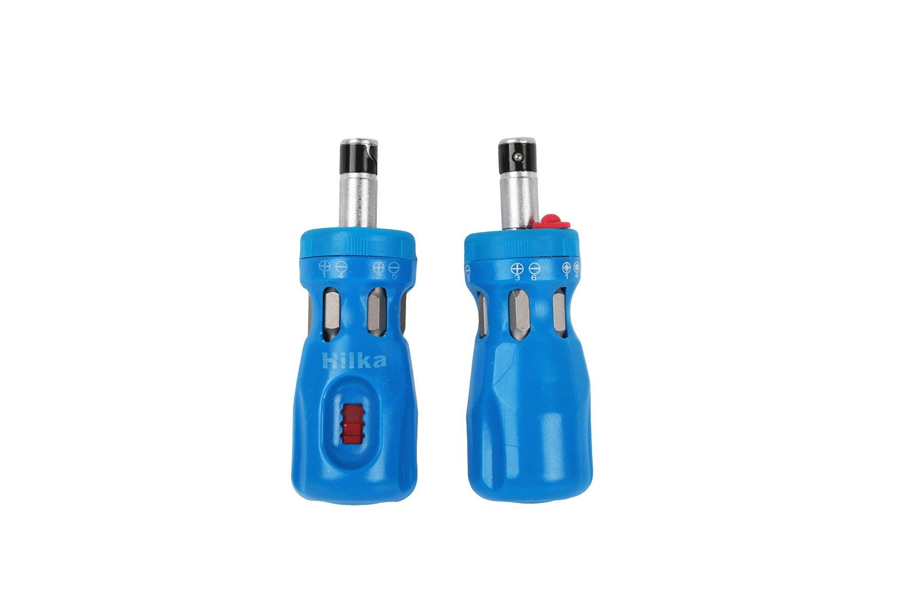 Hilka 12 in 1 Stubby Ratchet Screwdriver 12pce 37012112