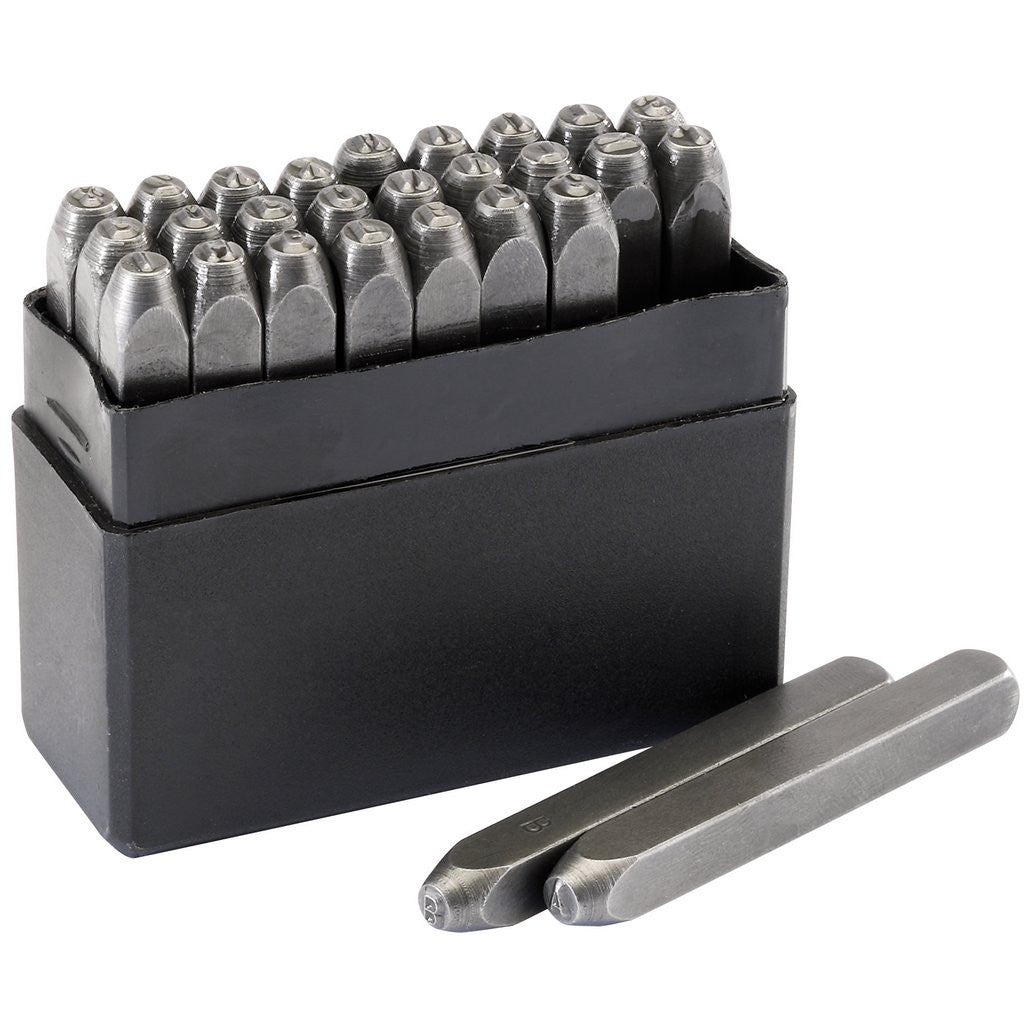 Draper A - Z Letter Stamp Set, 1/8"  37333