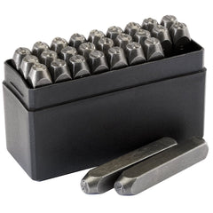 Draper A - Z Letter Stamp Set, 1/4"  37335