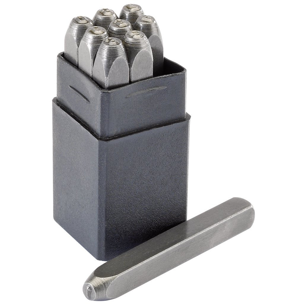 Draper 0 - 9 Number Stamp Set, 1/8"  37336