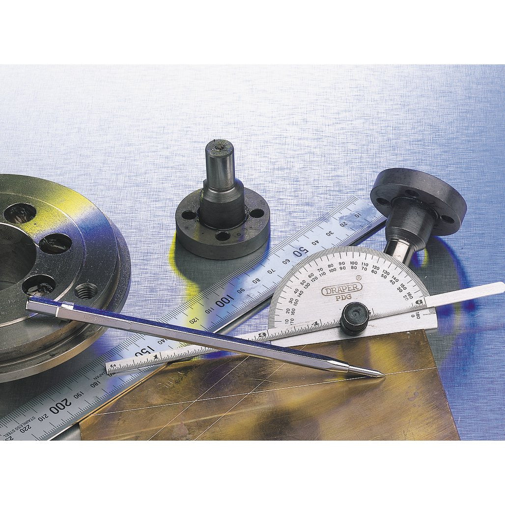 Draper Protractor with Depth Gauge  37342