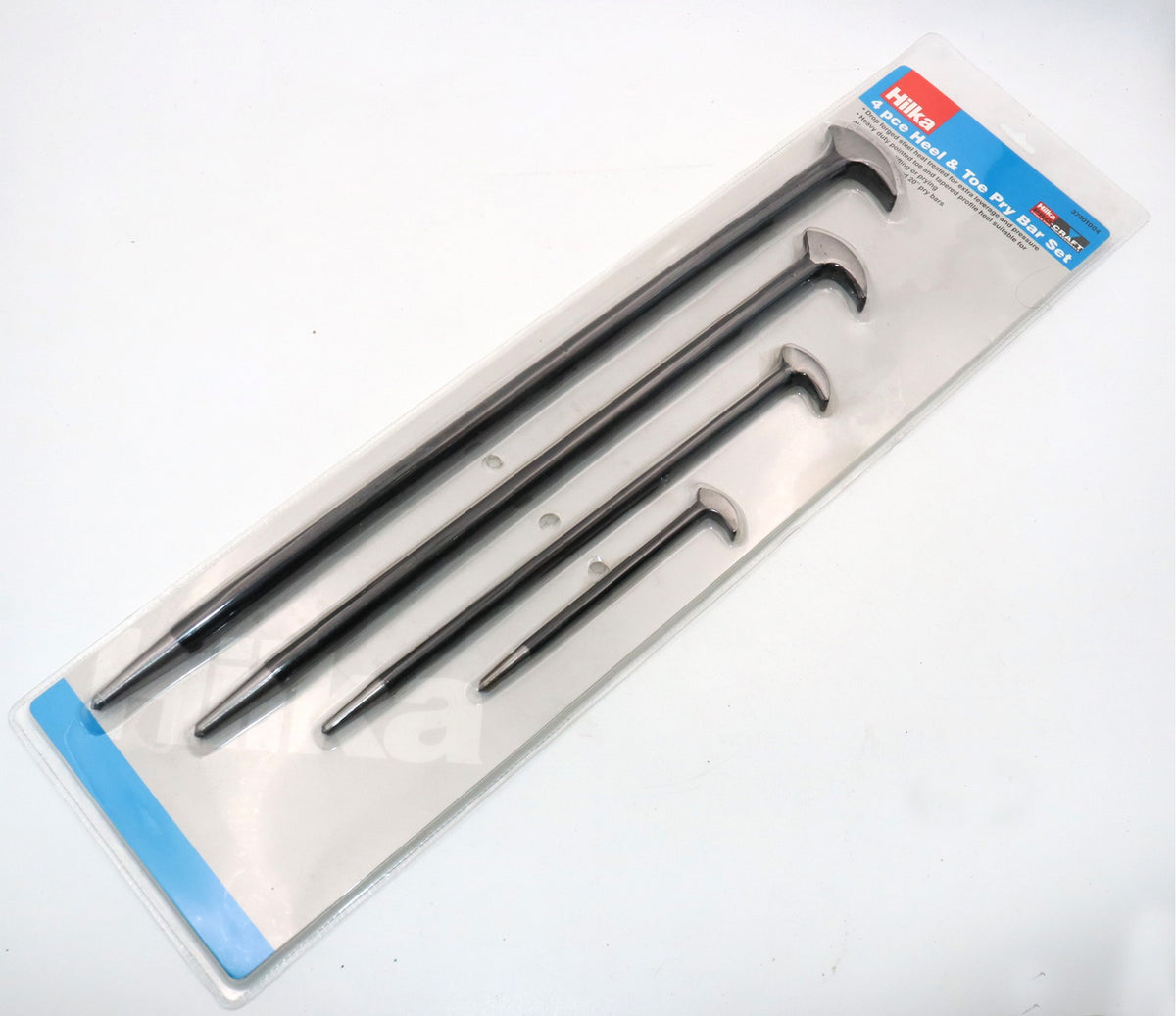 Hilka 4 pce Pry Bar Set Heel and Toe 37401004