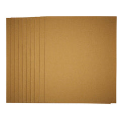 Draper General Purpose Sanding Sheets, 230 x 280mm, 60 Grit (Pack of 10)  37778