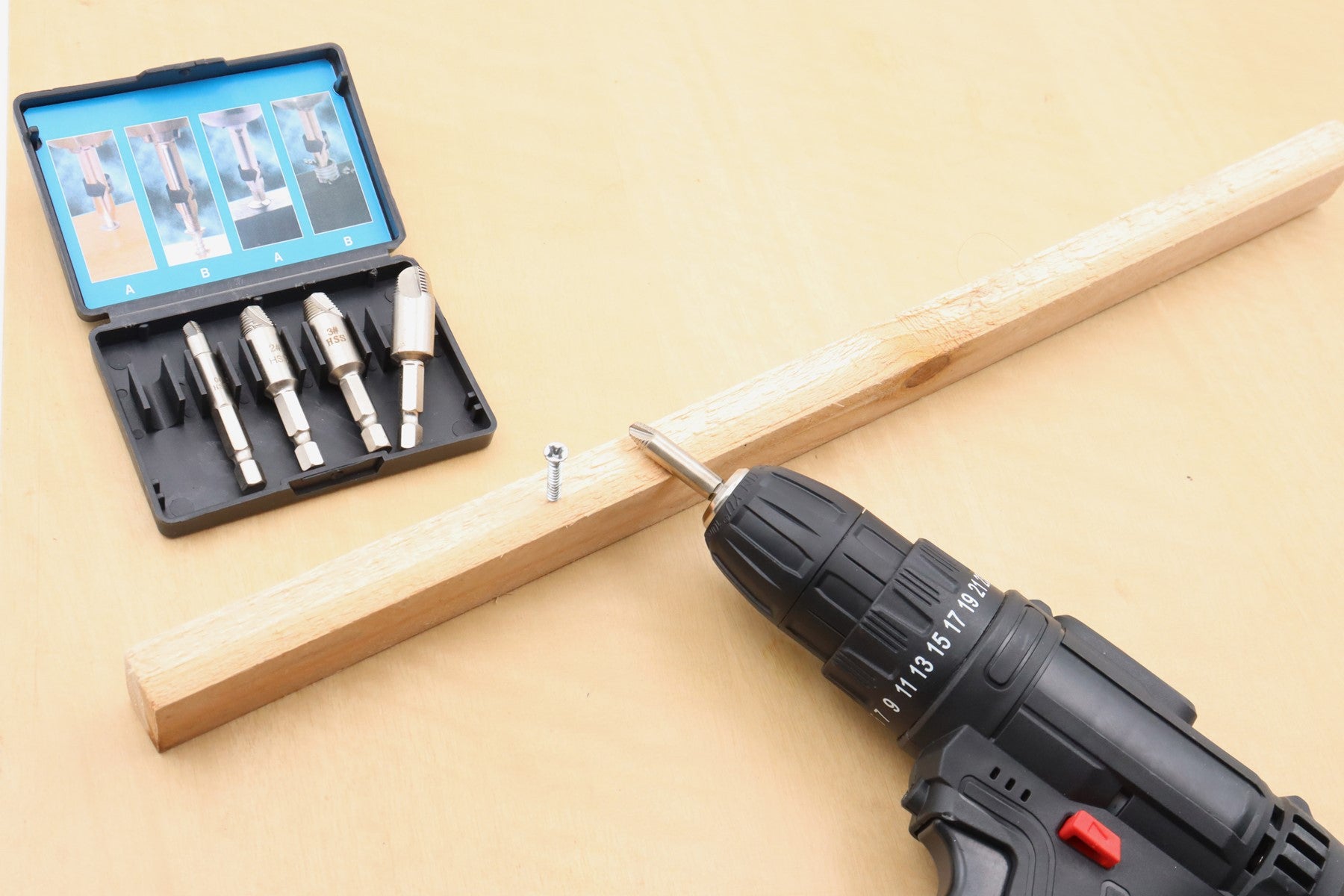 Hilka 5 pce Damaged Screw & Bolt Extractor Set 37840005